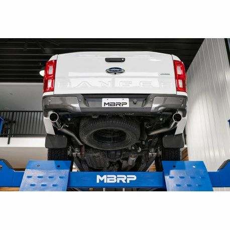 MBRP Catback Exhaust 2.3L T304 3in Dual Split Rear 2019-2022 Ford