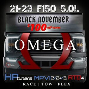 2021-2023 F150 5.0 - Omega Tune (TUNE ONLY – FOR HP TUNERS MPVI2 and RTD4 through newer devices) - Basic Mods