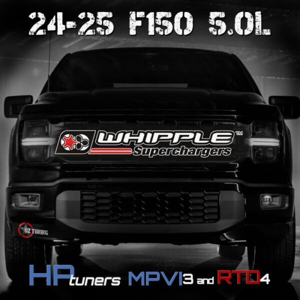 Oz Tuning - 2024-2025 F150 5.0 - Forced Induction Tune (FOR HP TUNERS MPVI3 and RTD4) - Whipple Stage 2 Superchargers