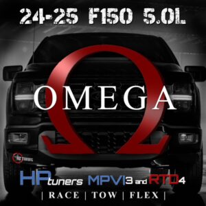 2024-2025 F150 5.0 - Omega Tune (FOR HP TUNERS MPVI3 and RTD4) - Basic Mods