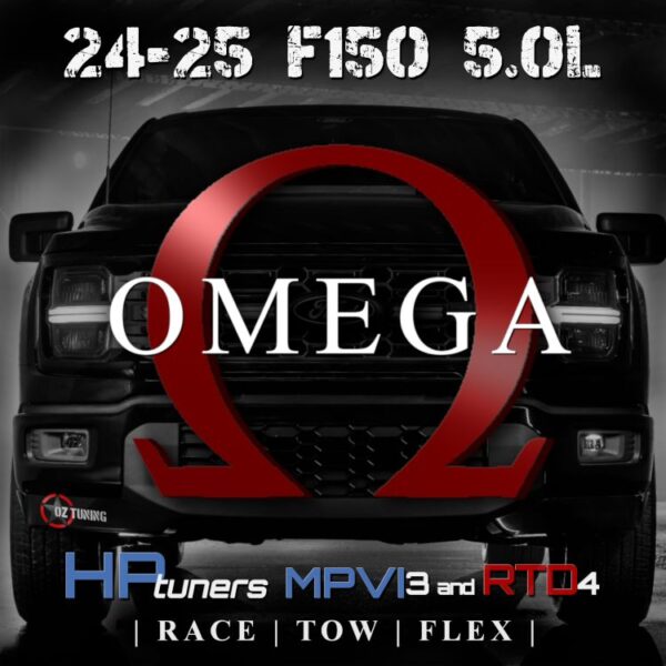 2024-2025 F150 5.0 - Omega Tune (FOR HP TUNERS MPVI3 and RTD4) - Basic Mods