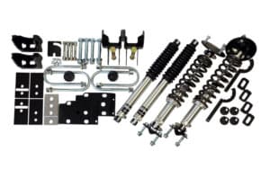 KellTrac  2015+ F150 Adjustable Lowering Kit, 3/5 Drop, POLY-BEARING, STREET STRIP