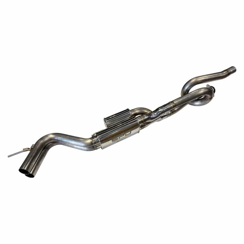 SPD 2015-2025 F-150 SCSB 5.0L Equal Length Over Axle Dump Cat-Back Exhaust