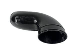 Whipple 132mm Elliptical Carbon Fiber Air Inlet Tube - 2015-2026 F150 5.0L